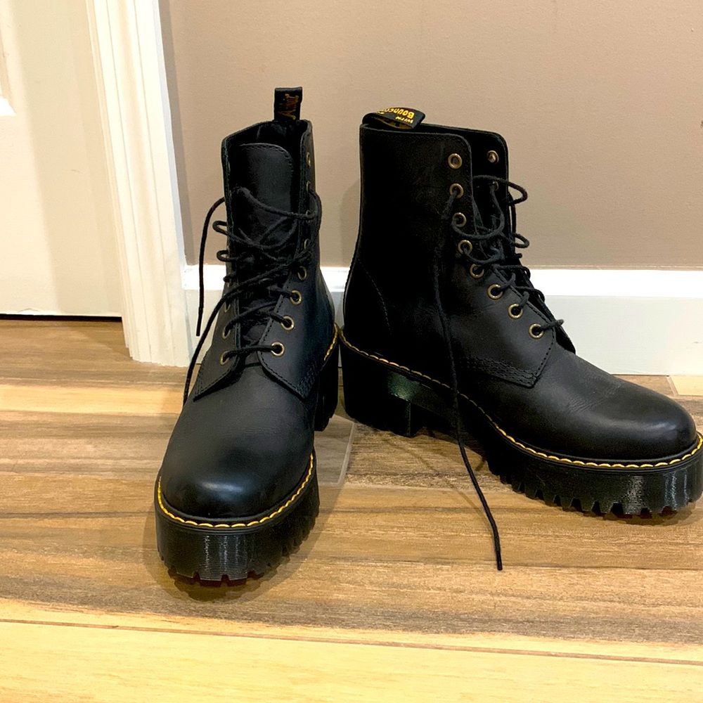 Platform Doc Martens; size 9; only worn once